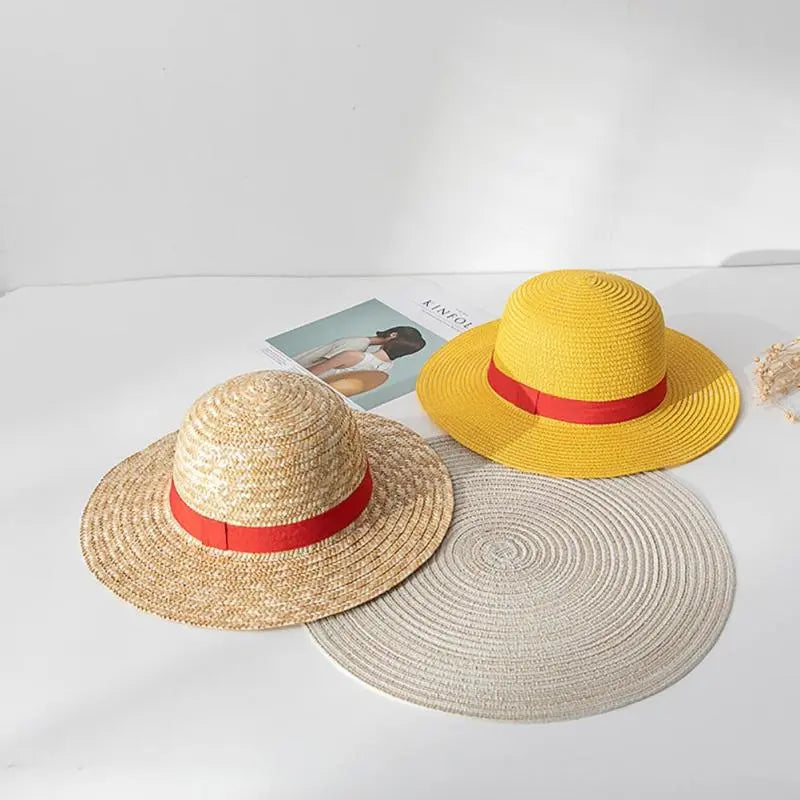 Luffy’s Cosplay Straw Hat for Kids and Adults
