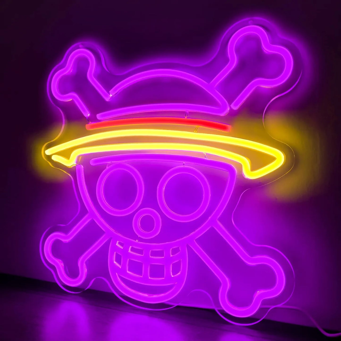 One Piece Skull LED Neon Sign