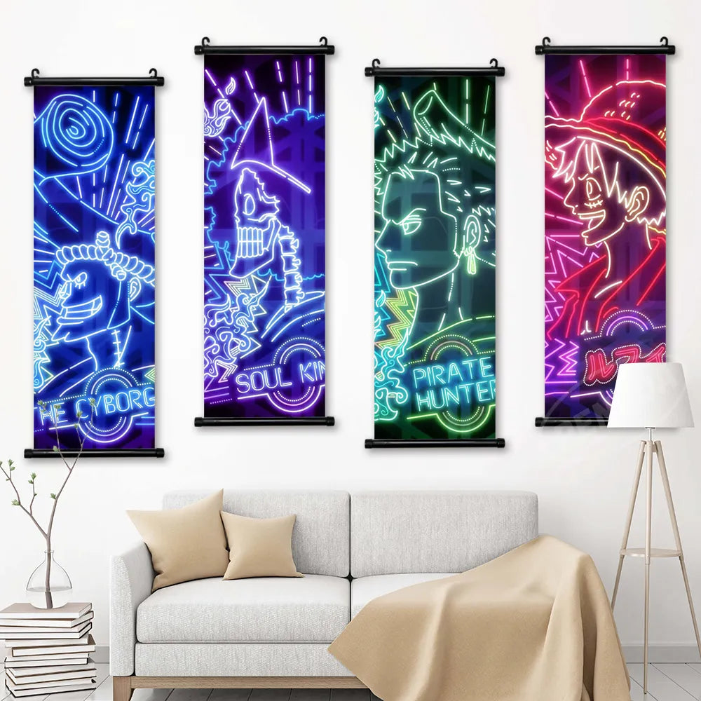 One Piece LED Wall Artwork